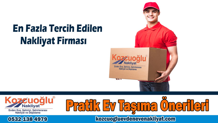 Pratik ev taşıma önerileri ve çözümleri İstanbul Ev Taşıma Tavsiyeleri