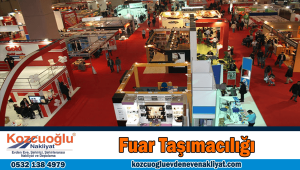 Fuar taşımacılığı İstanbul fuar taşıma etkinlik organizasyon taşıma nakliye şirketi