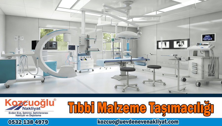 Tıbbi malzeme taşımacılığı İstanbul hastane tıbbi malzeme taşıma şirketi