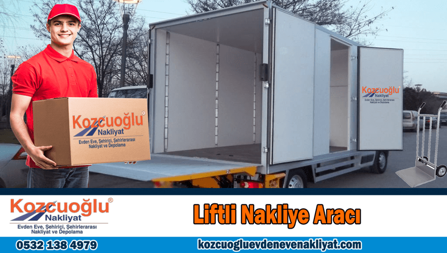 Liftli nakliye aracı İstanbul liftli kamyon liftli kamyonet aracı kiralama