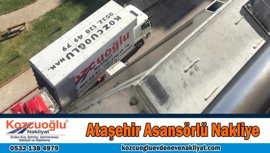 Ataşehir asansörlü nakliye Ataşehir asansörlü nakliyat ev taşıma şirketi