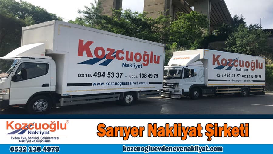 Sarıyer nakliyat şirketi sigortalı asansörlü sarıyer nakliye firması