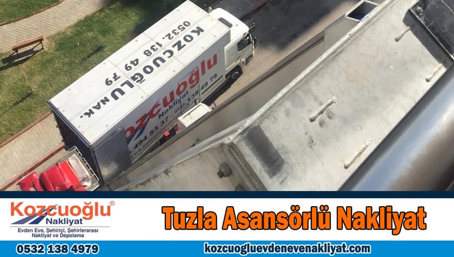 Tuzla asansörlü nakliyat İstanbul tuzla asansörlü evden eve nakliyat firması