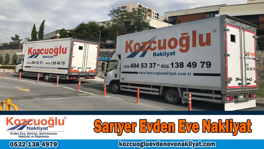 Sarıyer evden eve nakliyat İstanbul Sarıyer nakliyat firması