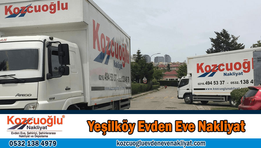 Yeşilköy evden eve nakliyat Bakırköy Yeşilköy nakliyat firması