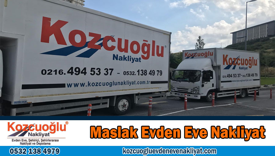 Maslak evden eve nakliyat Sarıyer maslak nakliyat firması